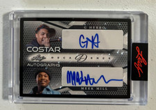 2023 Leaf Decadence Pop Century Meek Mill / G Herbo Dual 4/7 Auto Autograph Card