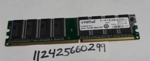 1GB DDR DDR1 DDR1-333 DDR333 PC2700 333MHZ 333 184PIN NON-ECC 2RX8 64X8 - Picture 1 of 1