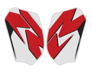 Suzuki GSX-R GSXR 600 750 2011 - 2016 Side Fuel Tank Pads Gripper Decal White - Picture 1 of 1