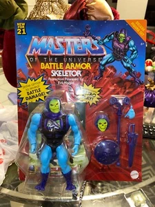 🔥🔥🔥Masters of the Universe Origin Battle Armor Skeletor Figure MOTU *IN HAND - Picture 1 of 2