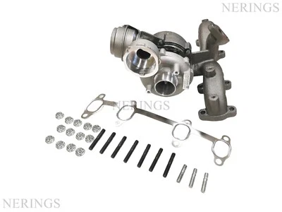 NEW Turbocharger Audi VW Seat 1,9 TDI 110kw ARL 038253016G 721021 + Gasket Kit - Image 1 of 4