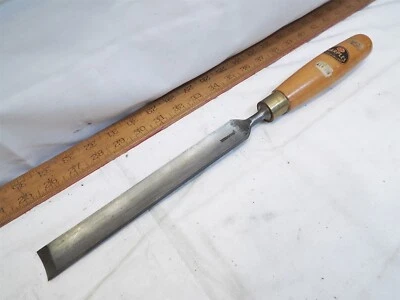Marples 1-1/8" Long Blade Wood Carving Gouge Chisel Paring Wood Tool - Image 1 of 4