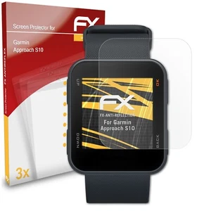 3x Lámina Protectora de Pantalla para Garmin Approach S10 mate y antigolpes - Imagen 1 de 9