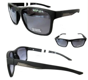 NWT GUESS GF0190 Mens Sunglasses Black/Gray $80 - Picture 1 of 11