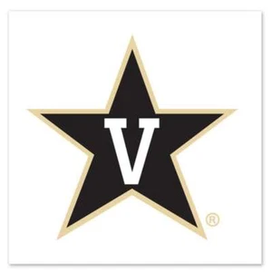 Vanderbilt Commodores Temporary Tattoo - 4 Pack - Picture 1 of 1