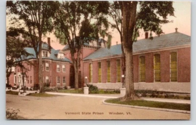POSTCARD VERMONT STATE PRISON WINDSOR VERMONT - Image 1 of 2
