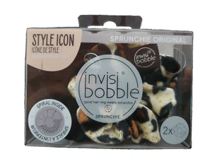 Anillo de pelo Invisibobble Sprunchie negro verdadero y purfección, paquete de 2 (GS170) - Imagen 1 de 5