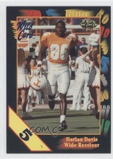 1991 Wild Card Draft 5 Stripe Harlan Davis #129