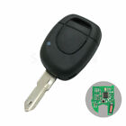 Uncut Remote Key Fob 1 Button 433MHz Transponder Chip PCF7947 fit for RENAULT