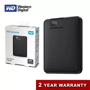 Western Digital Element Portable External Hard Drive WD 320GB 500GB 1TB 2TB USB3 - Picture 1 of 9