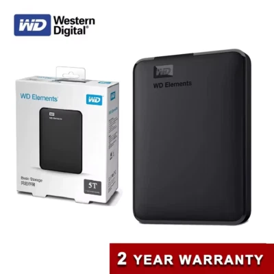 Western Digital Element Portable External Hard Drive WD 320GB 500GB 1TB 2TB USB3 - Image 1 of 4