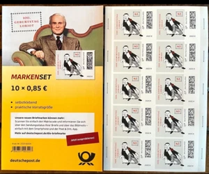 BUND 2023 MARKENSET LORIOT 10x 0,85€ FOLIENBLATT FB 131 MiNr. 3800 selbstkl. ** - Bild 1 von 3