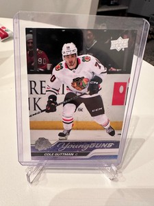 2023-24 Upper Deck Series 1 Cole Guttman RC #216 Young Guns BLACKHAWKS