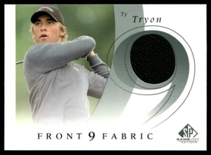 Gioco SP 2002 usato Front 9 tessuto #F9S-TT Ty Tryon - Foto 1 di 2