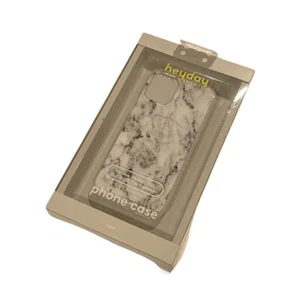 NEW Heyday Iphone 12 Mini 2020 5.4 Inch Phone Case Cover Marble Design Blk White - Picture 1 of 2