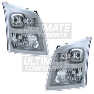 Ford Transit Headlights Mk7 Van 2006-2014 Headlamps 1 Pair Drivers & Passenger - Picture 1 of 7