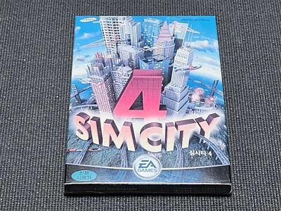 SimCity 4 PC Retro Game Korean Version CD ROM Windows Computer Factory Sealed - Image 1 of 4