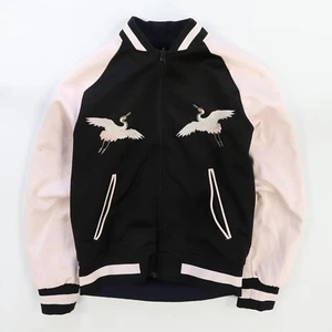 Rita Ora Adidas Souvenir Bomber Jacket Womens Size Small Reversible - Picture 1 of 9