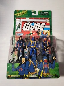 GI Joe Comic Pack #1 Baronesa/Cobra Comandante/Cobra Trooper Paquete de 3 - Imagen 1 de 10