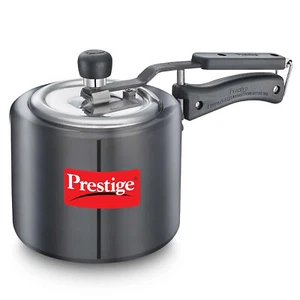 Prestige Nakshatra Duo Plus Svachh Hard Anodised 3L Pressure Cooker - 20533 - Picture 1 of 8
