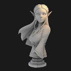 Kits de garage impression 3D Zelda Twilight Princess Bust non assemblés résine non peinte