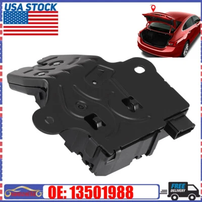 Actuador de cierre de tapa de bloqueo de maletero trasero para Chevy Chevrolet Malibu 13501988 2013-2018 Foto 1 de 4
