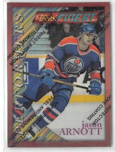 1995-96 Finest Refractors #139 Jason Arnott B