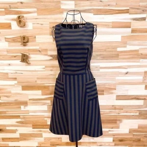 BROOKS BROTHERS x RED FLEECE | Striped Dress with Front Pockets, NWT - Picture 1 of 6