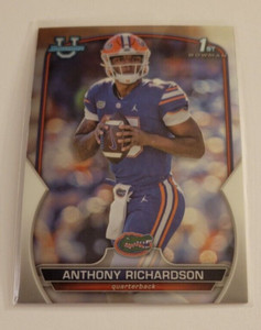 Anthony Richardson 2022 Bowman University Chrome 1st RC Rookie Card #65