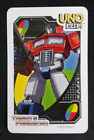Uno Flip! Transformers Card Wild The Might of Optimus Prime Karte (B)
