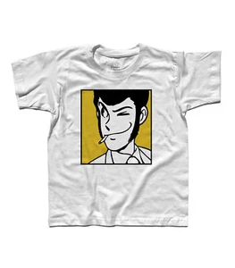 Men's T-Shirt LUPIN III - Jigen Margot Fujiko Zenigata Gaemon - Picture 1 of 1