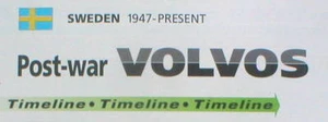 VOLVO Timeline History Brochure; PV444,760 TURBO,Bertone,262 - Picture 1 of 5