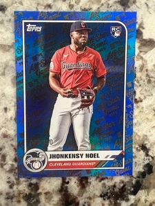 2025 TOPPS ALL STAR GAME MEGA BLUE FOIL RC CARD /150 RC JHONKENSY NOEL #73 - Picture 1 of 2