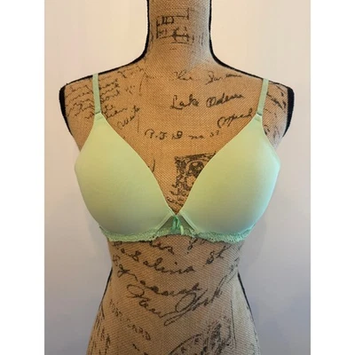 Sujetador Victoria’s Secret Angels verde talla 36A Foto 1 de 3