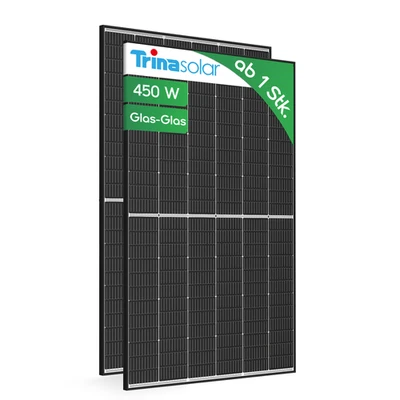 TRINASOLAR Trina Solarmodul 450W Vertex S+ TSM-450-NEG9R.28 für Balkonkraftwerke Solarpanel