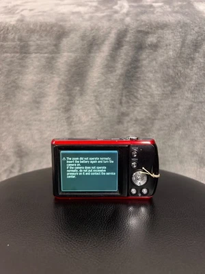 Cámara digital Samsung PL90 roja 12,2 MP para piezas o reparación Foto 1 de 4