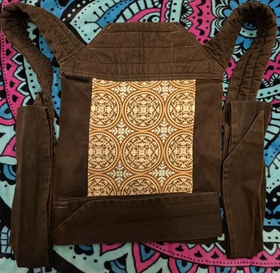 Baby Hawk Mei Tai Bohemian Bohemian Bohemian Baby Carrier marrom laranja outono - Imagem 1 de 4