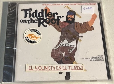 Fiddler on the Roof Soundtrack CD • Import Spain • Sealed • Isaac Stern • John.. - Image 1 of 2