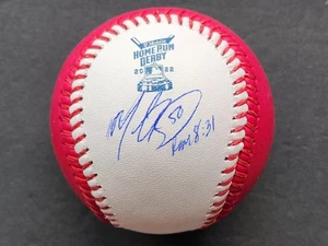 Mookie Betts Dodgers signed handsigniert 2022 Home Run Derby Money Ball - Beckett - Bild 1 von 4