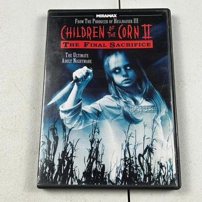 Children of the Corn II DVD 1992 The Final Sacrifice Terence Knox Foto 1 de 3