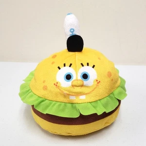 SpongeBob Schwammkopf 8 Zoll Krabby Patty Stofftier Plüsch - Bild 1 von 5
