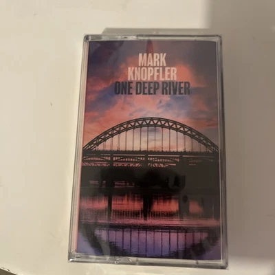 MARK KNOPFLER - UK CASSETTE TAPE - ONE DEEP RIVER - BRAND NEW & SEALED - Image 1 of 3
