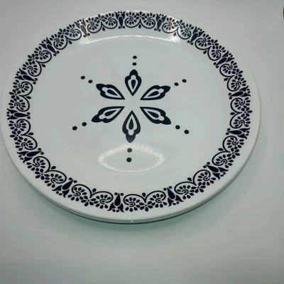 Juego de 4 PLATOS DE CENA CORELLE Vitrelle FLORENTIA azul 10,25" Foto 1 de 4