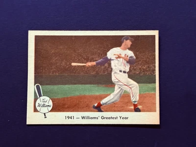 Fleer Ted Williams 1959 #16 1941-Williams Greatest Year Foto 1 de 3