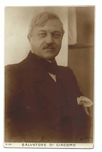 Salvatore Di Giacomo Poeta Scrittore Napoli Bettini ROMA Raro N.151 Epoca - Foto 1 di 2