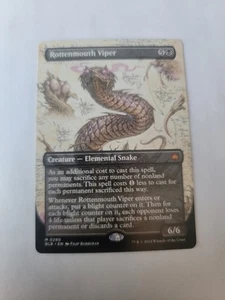 Rottenmouth Viper (sin fronteras) #290 (nuevo) Bloomburrow BLB Magic Magic The Gathering - Imagen 1 de 2