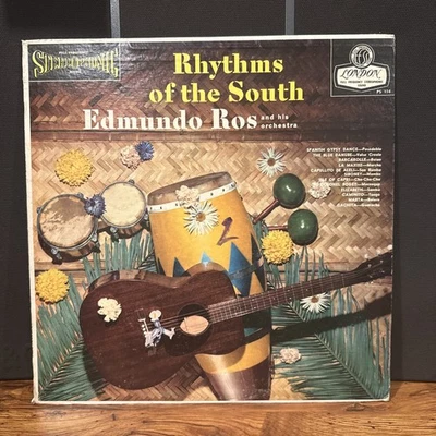 Rhythms Of The South 1958 Vinyl LP Record Edmundo Ros And His Orchestra  - Image 1 of 4