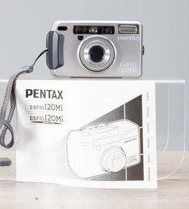 Near Mint Pentax Espio 120Mi 38-120mm Zoom, superkompakte analoge Kleinbildkamera - Bild 1 von 9