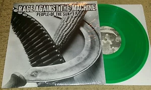 RAGE AGAINST THE MACHINE - People Of The Sun 10" GREEN WAX (SEALED) SXE NYHC - Picture 1 of 1