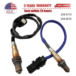 Set of 2 Oxygen O2 Sensors Fit For Ford Fusion 1.6L L4 Turbocharged 2013 2014 US - Picture 1 of 18